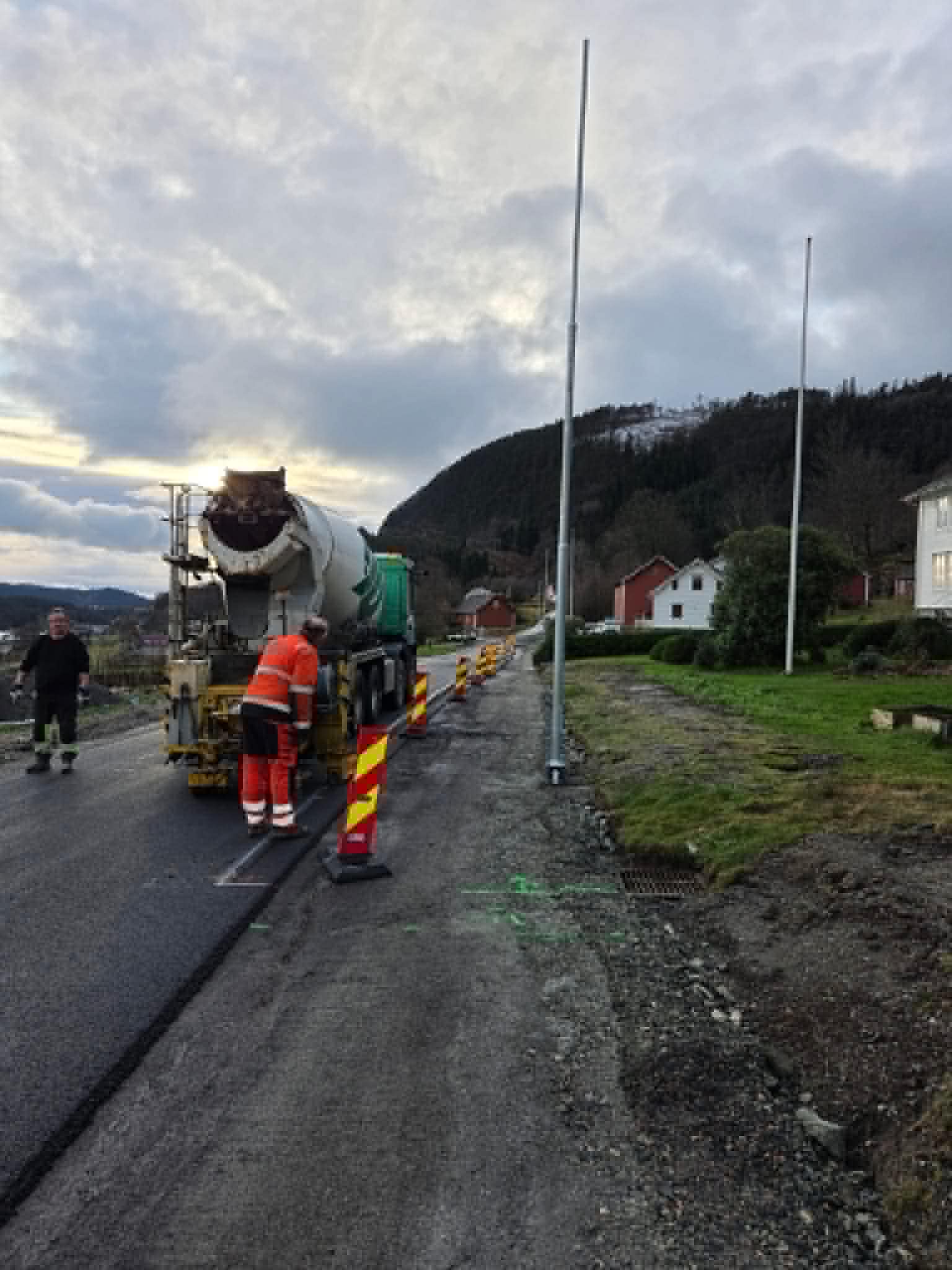 Asfaltering av vei